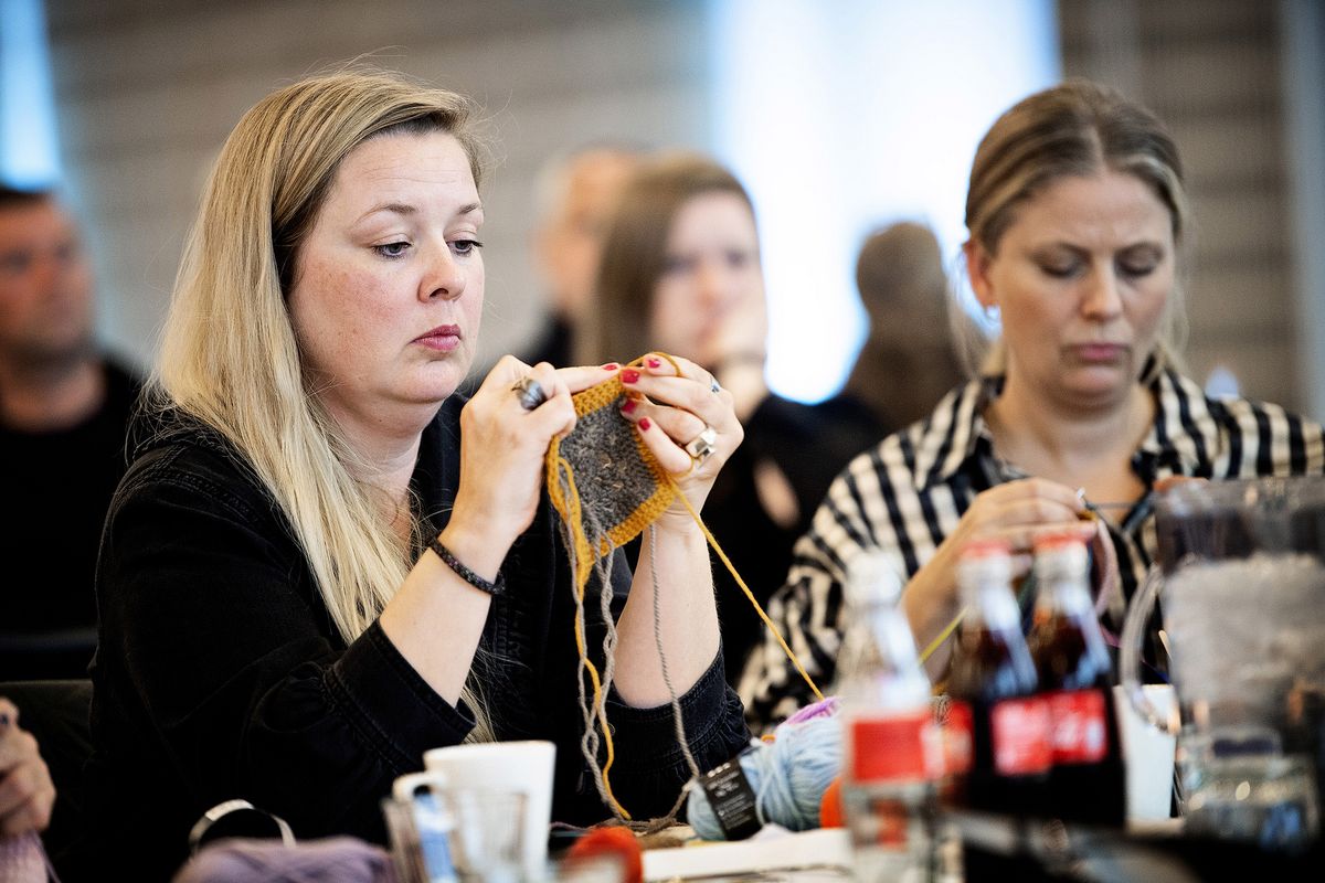 I modsætning til sidste års coronaprægede generalforsamling var der i år en del flere medlemmer til stede i salen. Foto: Nils Meilvang I modsætning til sidste års coronaprægede generalforsamling var der i år en del flere medlemmer til stede i salen. Foto: Nils Meilvang