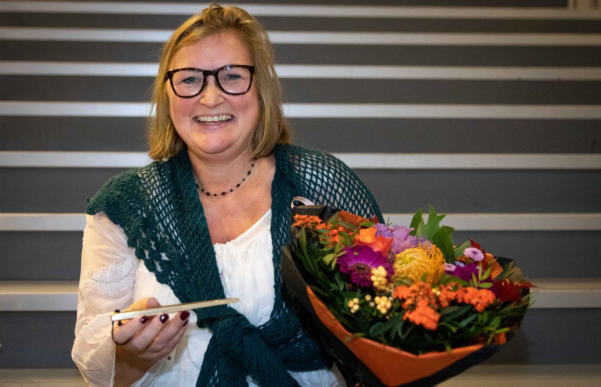 UU-vejleder Sussie Johansen blev dette års prisvinder. Foto: Jan Klint Poulsen
