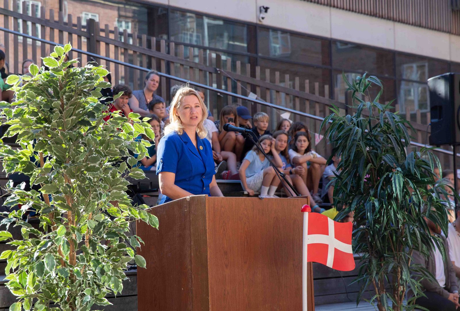 Københavns overborgmester, Sophie Hæstorp Andersen, vil have to-voksenordning i 0. og 1. klasse på de københavnske skoler. Foto: Jan Klint Poulsen