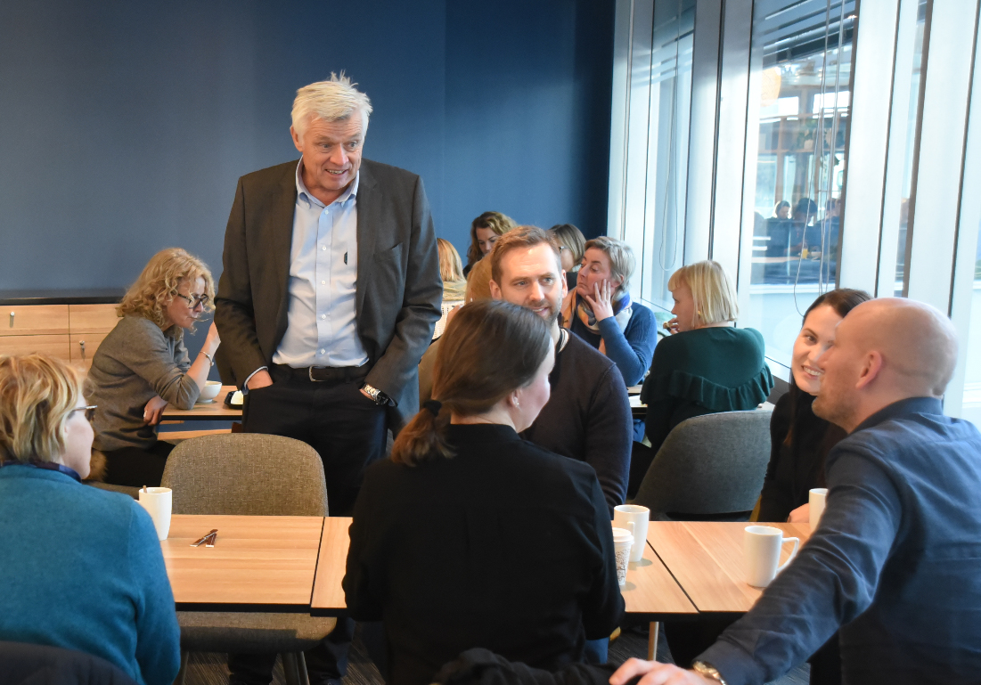 Professor Johan From står i spidsen for handelshøjskolen BI's lederuddannelse, som også står for den nye uddannelse af københavnske skoleledere. Foto: Erik Schmidt